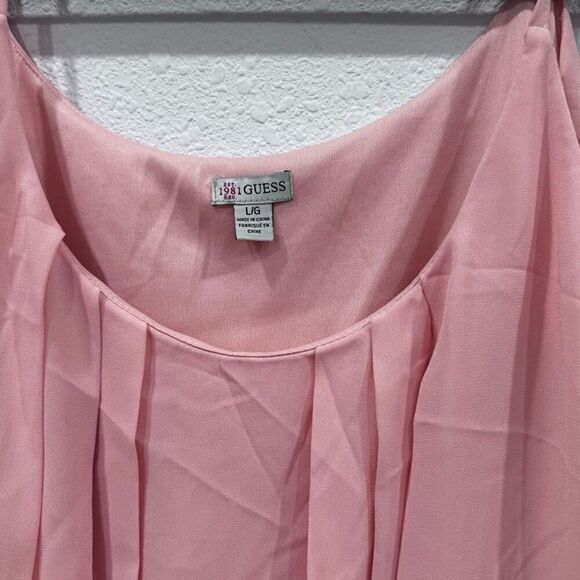 Guess bodysuit  top pink size L - Picture 3 of 8